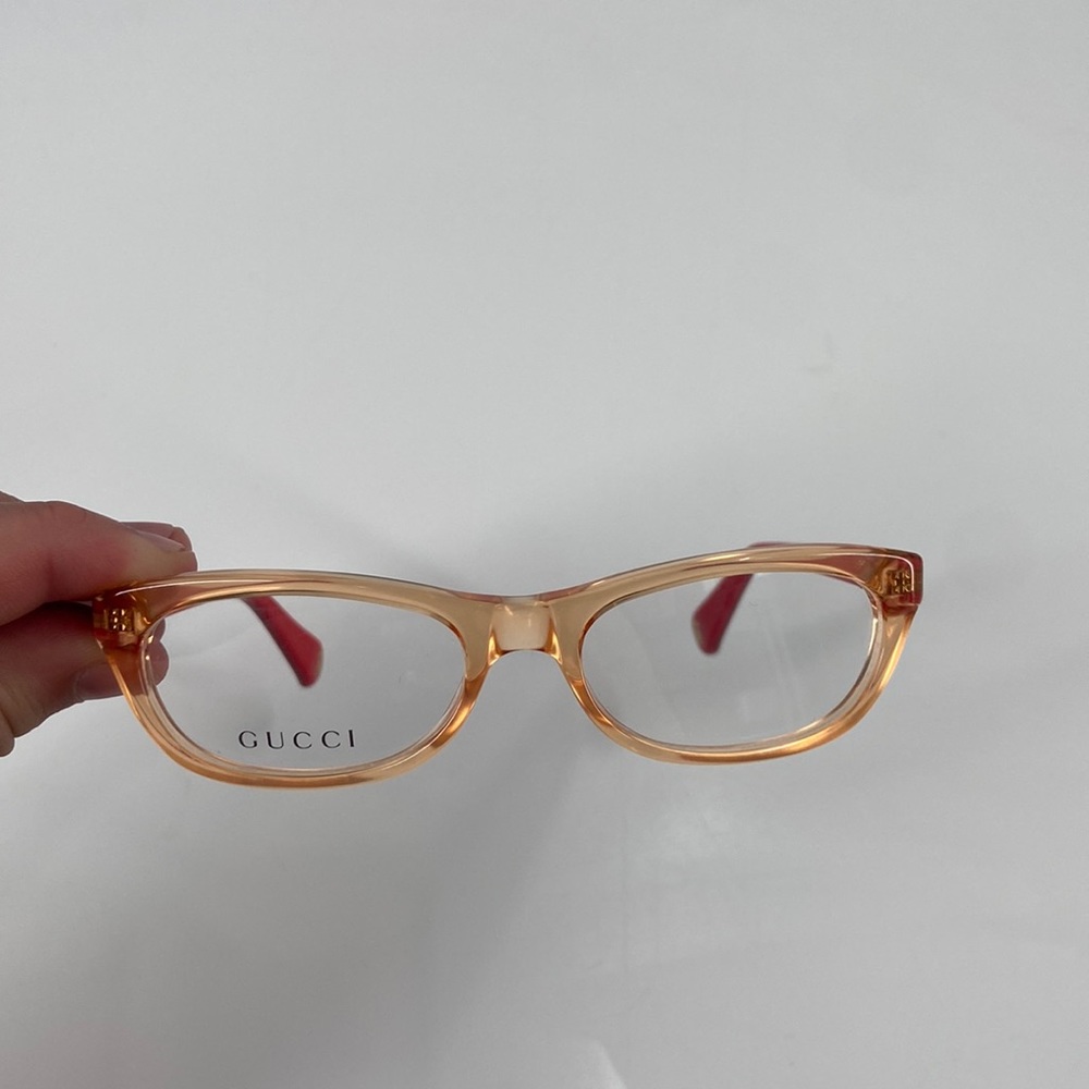 NWOT Gucci Orange and red kids glasses